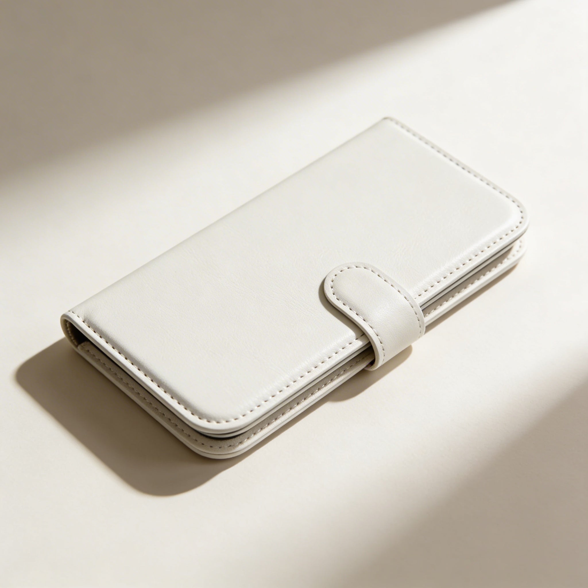 Leather Flip Wallet Case Compatible with iPhone 16 Pro Max – Magnetic Card Holder Phone Cover