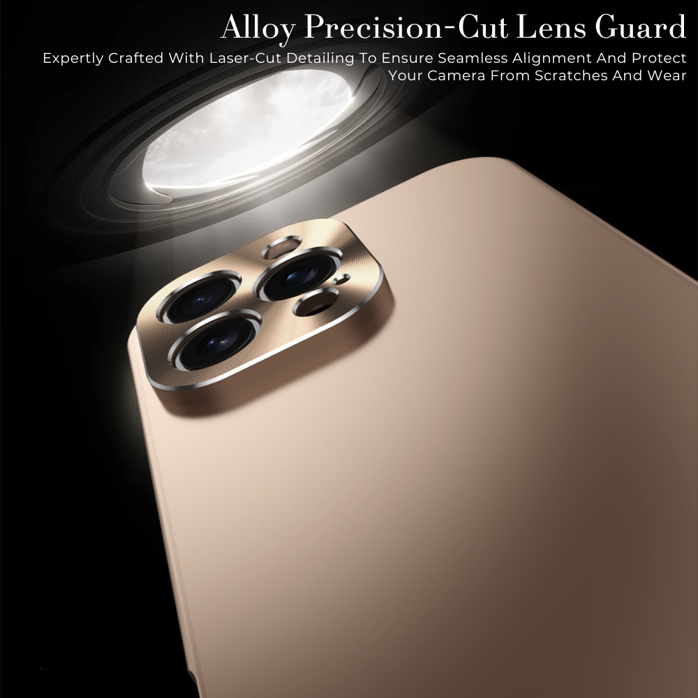 Luxury iPhone Case Magnetic Aluminum Frame Shockproof Protective Cover Full Camera Lens Protection Slim Metal Design Wireless Charging Compatible