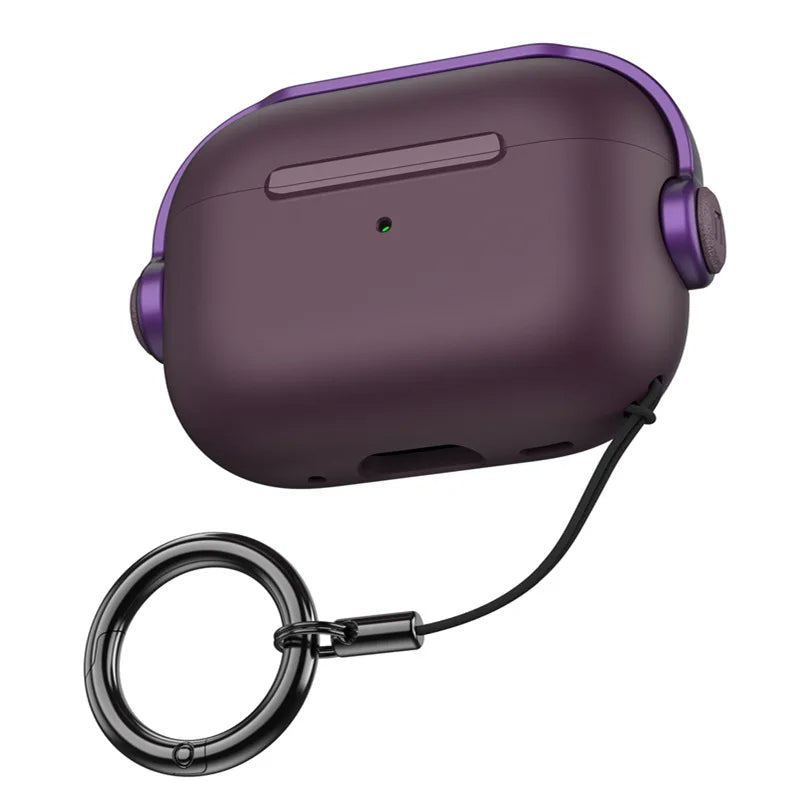 Premium AirPods Case with Lanyard Secure Strap Protective Cover Shockproof Lightweight Design Wireless Charging Compatible
