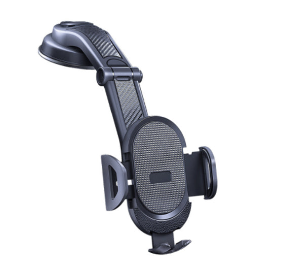 Premium Car Phone Mount Suction Cup 360 Rotation Secure Grip Dashboard Windshield Holder Smartphone Compatible