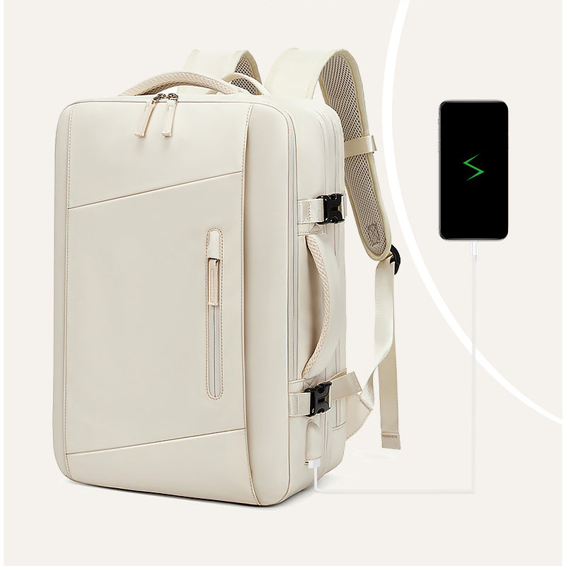 Premium Laptop Backpack Waterproof Expandable USB Charging Business Travel Backpack Large Capacity 13–17 Inch Laptop Compatible