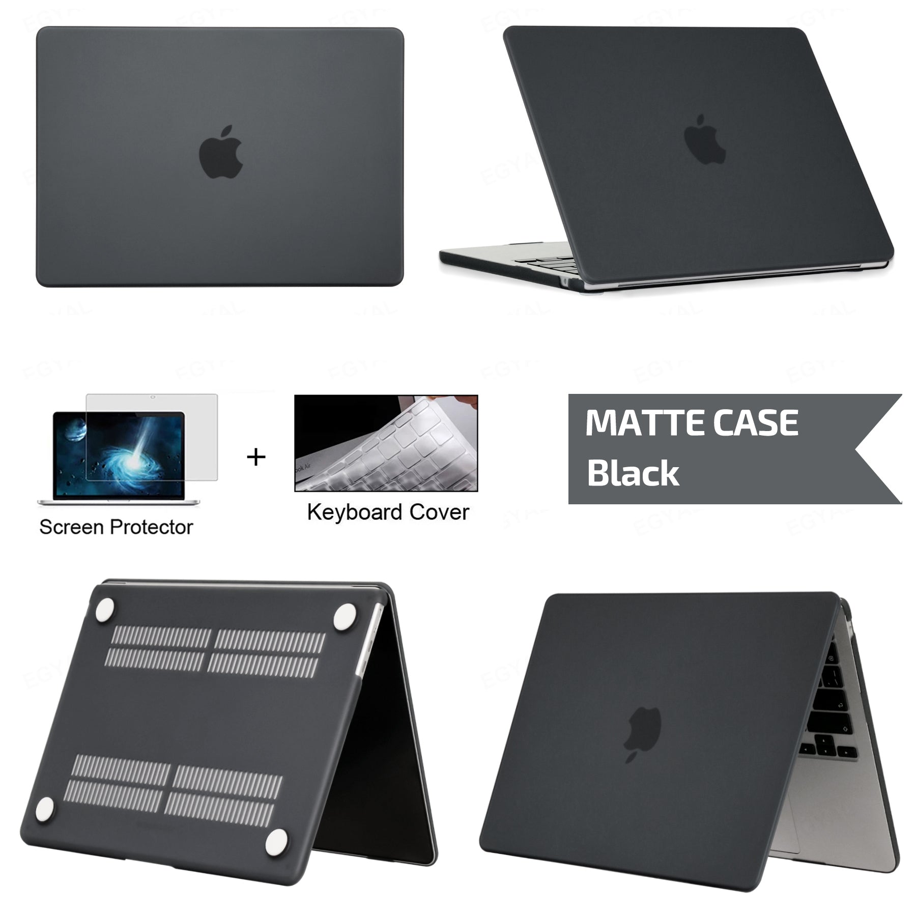 Premium Laptop Case Hard Shell Ultra Thin Protective Cover Scratch Resistant Lightweight Design MacBook Compatible