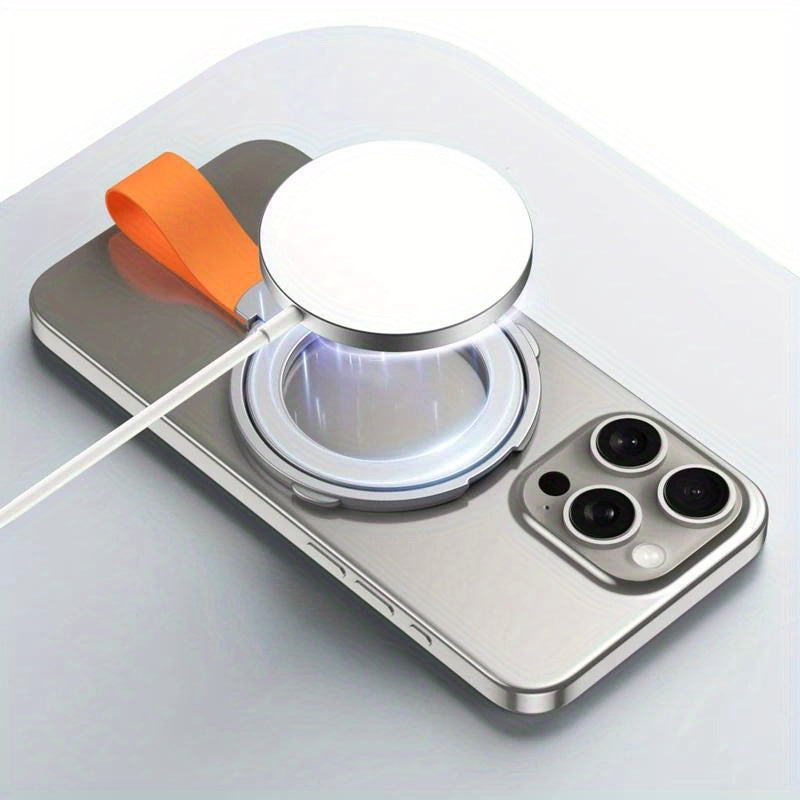 Premium Phone Ring Holder MagSafe Compatible Magnetic Grip Strap Stand Detachable Smartphone Holder Secure Grip