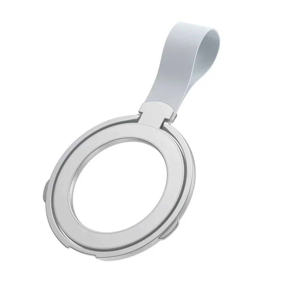 Premium Phone Ring Holder MagSafe Compatible Magnetic Grip Strap Stand Detachable Smartphone Holder Secure Grip