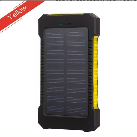 Premium Power Bank 20000mAh Solar Charger Fast Charging Portable Battery Pack LED Flashlight Outdoor Travel