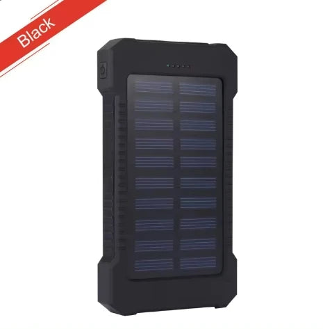 Premium Power Bank 20000mAh Solar Charger Fast Charging Portable Battery Pack LED Flashlight Outdoor Travel