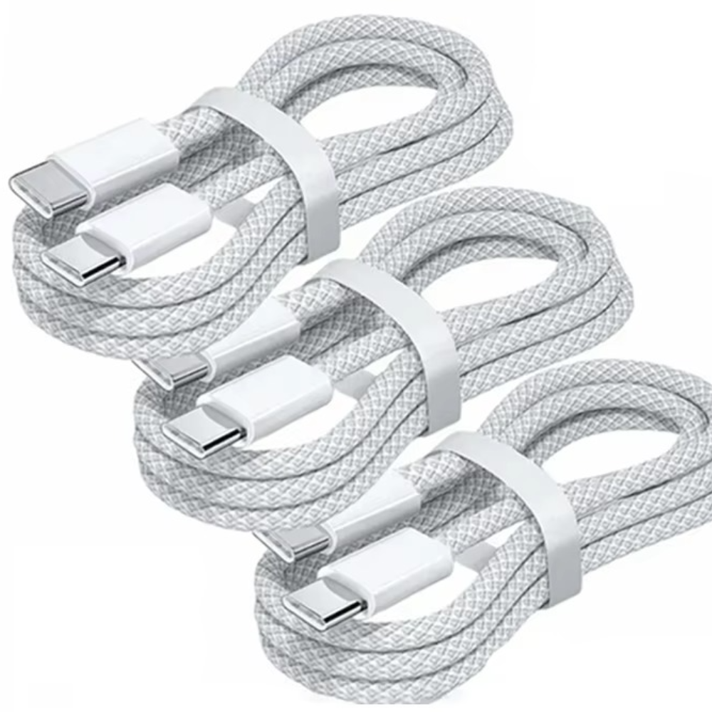 Premium USB-C to USB-C Charging Cable 100W Fast Charging Power Delivery High Speed Durable TPE TPU Construction Stable Power Transfer