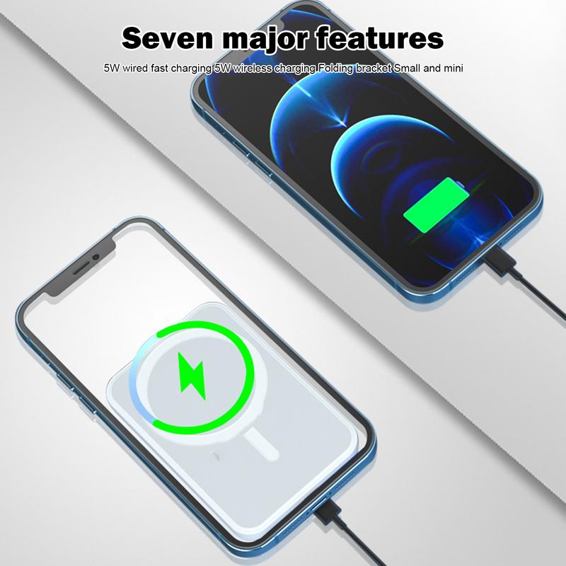 Premium Wireless Car Charger MagSafe Compatible 30W Fast Charging Magnetic Vent Mount Phone Holder Secure Grip