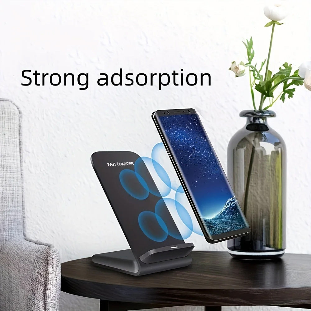 Premium Wireless Charger Foldable 30W Fast Charging Stand Pad Portable Charging Dock Smartphone Earbuds Compatible