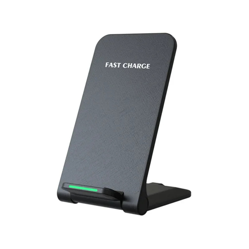 Premium Wireless Charger Foldable 30W Fast Charging Stand Pad Portable Charging Dock Smartphone Earbuds Compatible