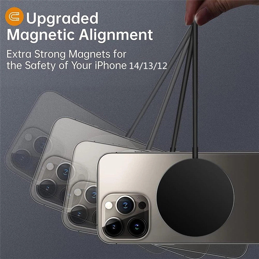Premium Wireless Charger MagSafe Compatible 30W Fast Charging Magnetic Stand USB-C PD Smartphone Charging Dock