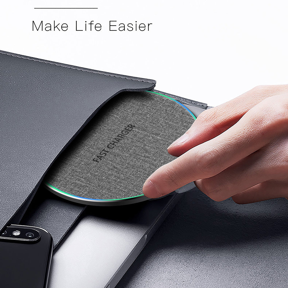 Premium Wireless Charger MagSafe Compatible 30W Fast Charging Pad USB-C Qi Charging Slim Design