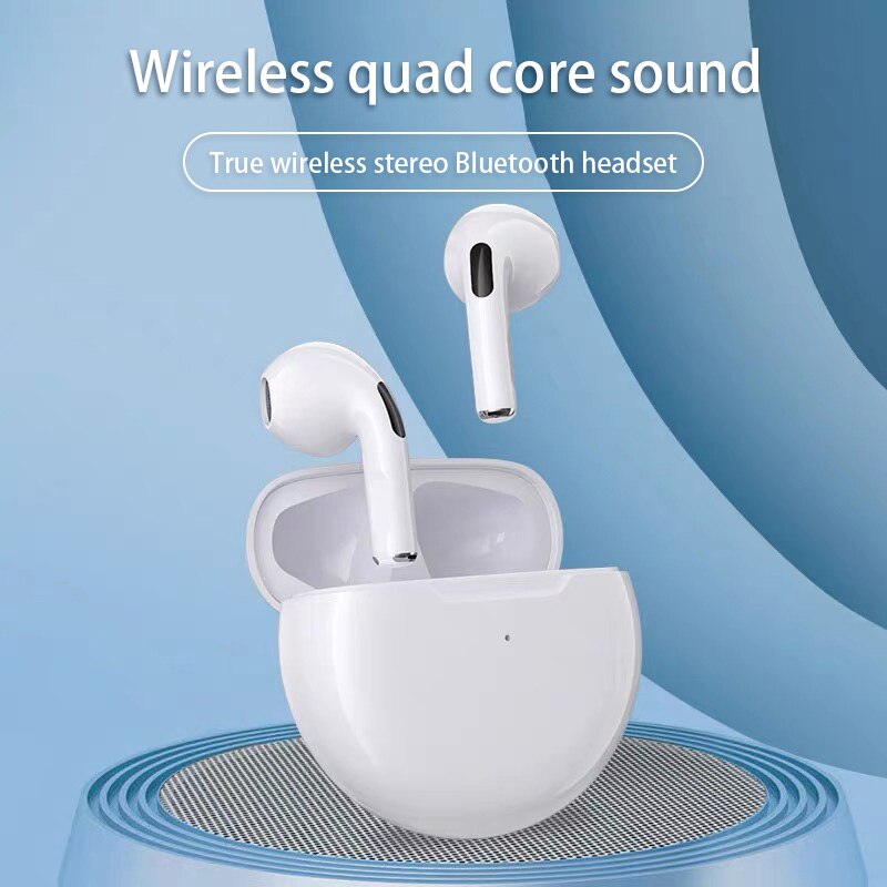 Premium Wireless Earbuds Bluetooth Compatible Touch Control Stereo Sound Sport Headset Mini In-Ear Design