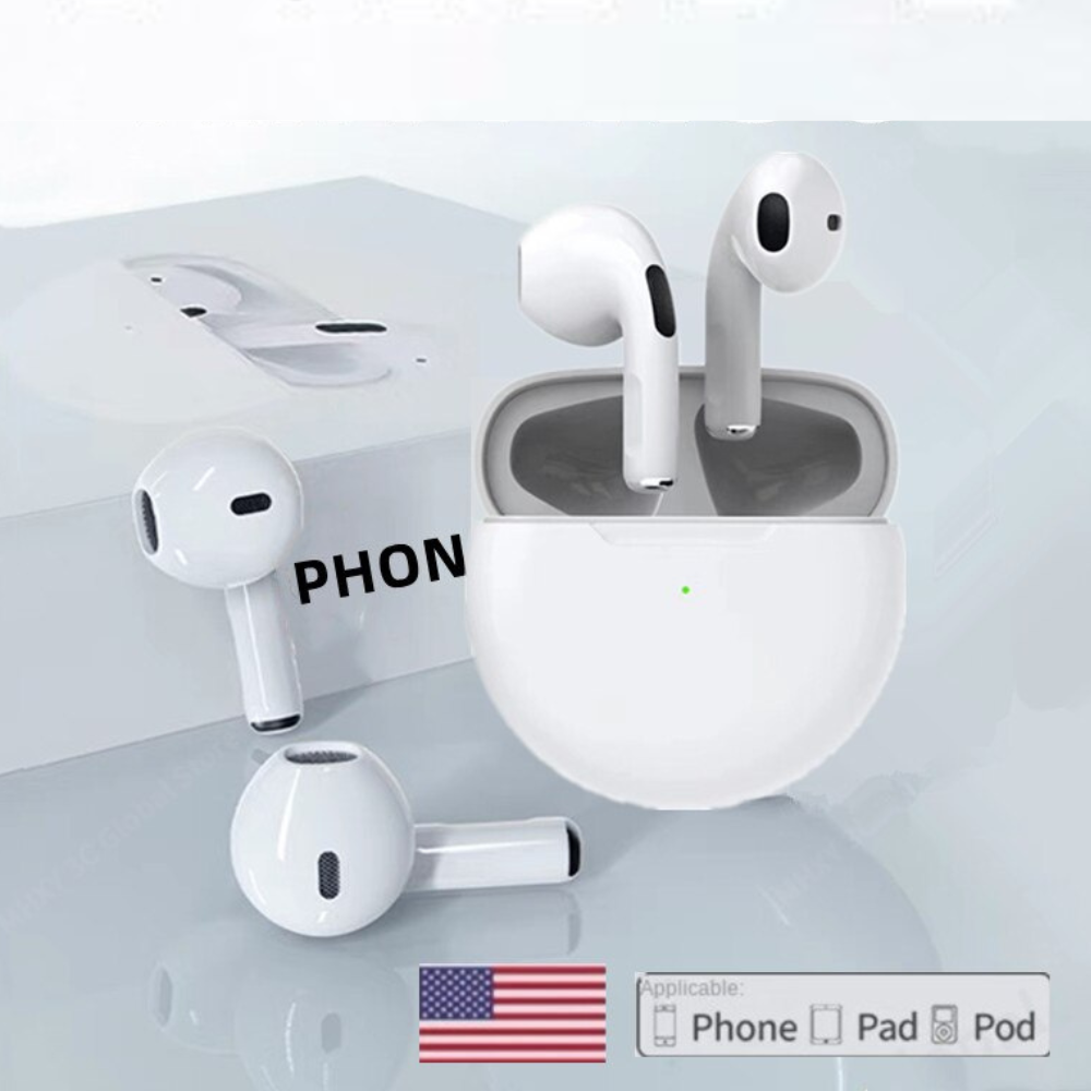 Premium Wireless Earbuds Bluetooth Compatible Touch Control Stereo Sound Sport Headset Mini In-Ear Design