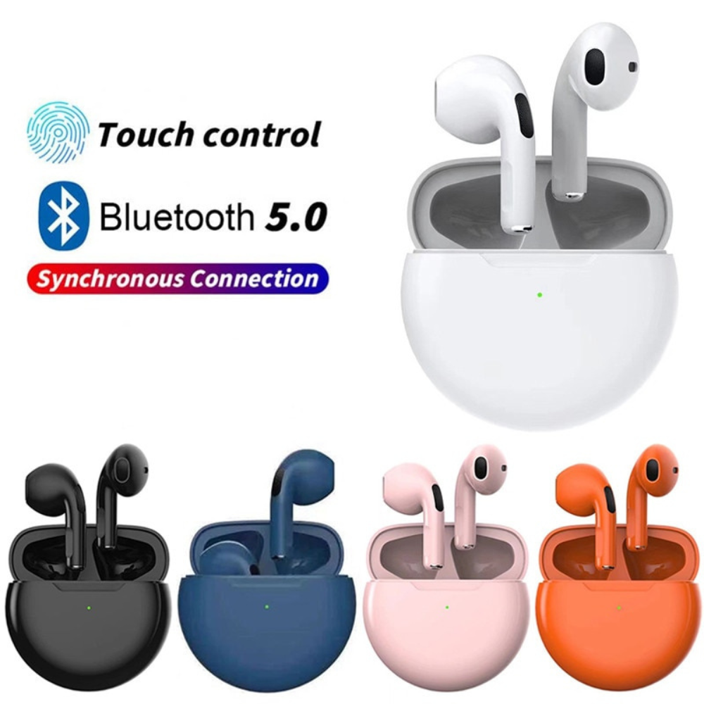 Premium Wireless Earbuds Bluetooth Compatible Touch Control Stereo Sound Sport Headset Mini In-Ear Design