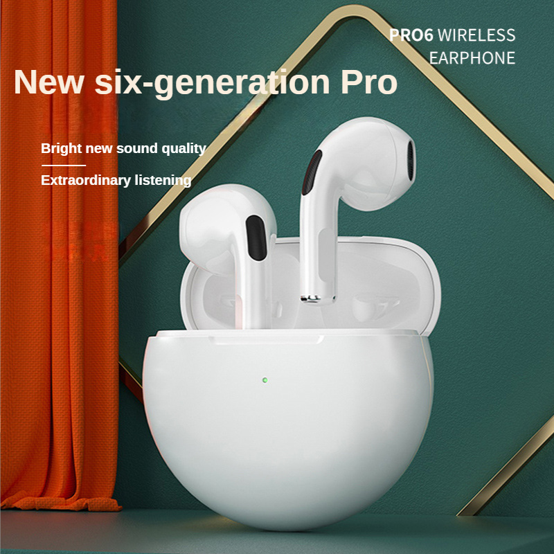 Premium Wireless Earbuds Bluetooth Compatible Touch Control Stereo Sound Sport Headset Mini In-Ear Design
