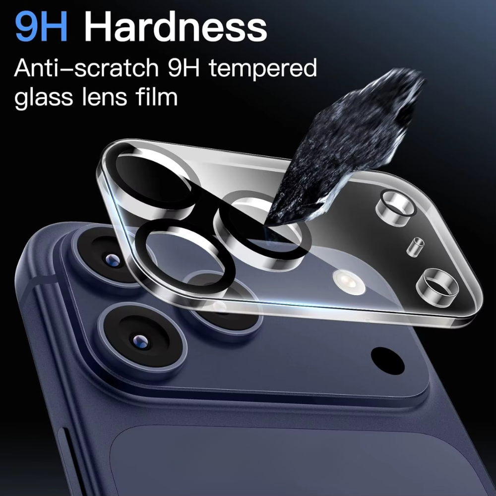 Premium iPhone Camera Lens Protector 9H Tempered Glass Ultra Clear Protective Cover Scratch Resistant Drop Protection Precision Fit