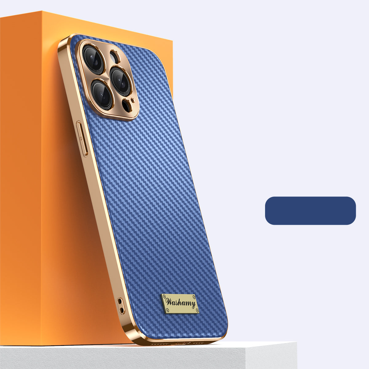 Premium iPhone Case Carbon Fiber Textured Leather Protective Cover Alloy Metal Lens Guard Shockproof Slim Fit Durable Design