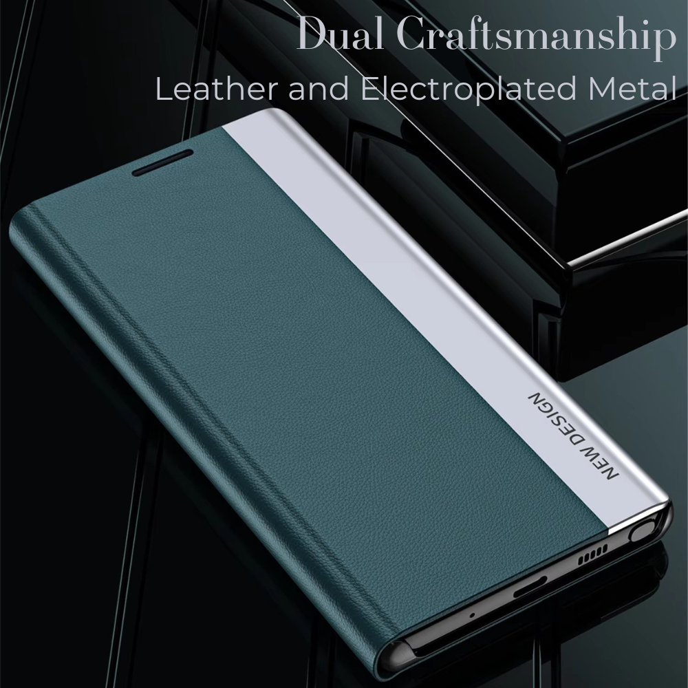 Premium iPhone Case Flip Wallet MagSafe Compatible Magnetic Shockproof Protective Cover Card Holder Stand Function Screen Protection Slim Design