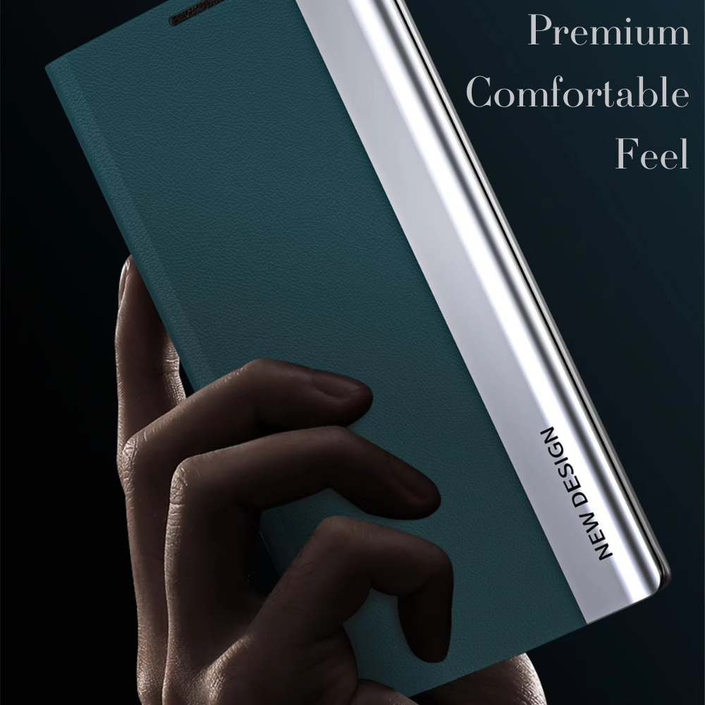Premium iPhone Case Flip Wallet MagSafe Compatible Magnetic Shockproof Protective Cover Card Holder Stand Function Screen Protection Slim Design