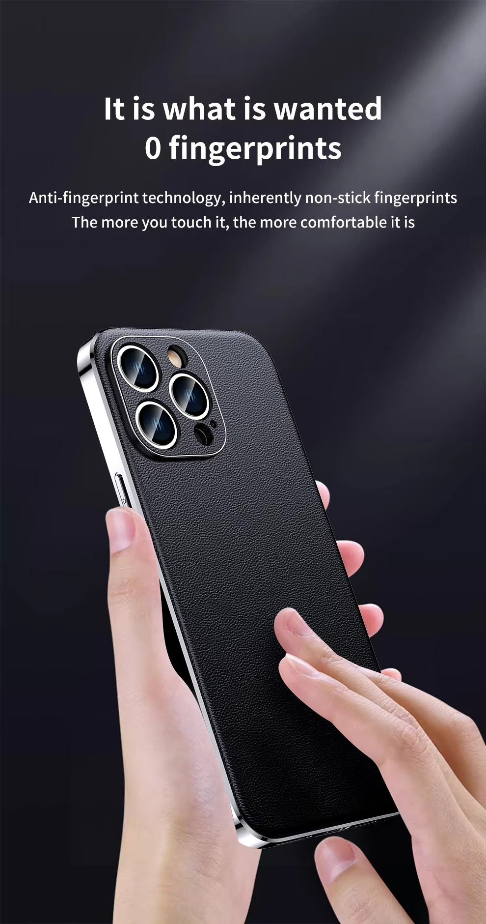 Premium iPhone Case Genuine Cowhide Leather Protective Cover Plating Frame Full Camera Lens Protection Shockproof TPU Edge Slim Durable Design