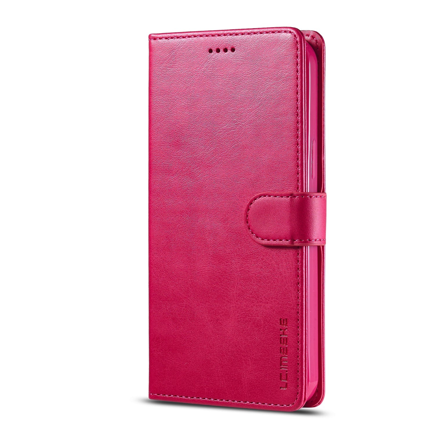 Premium iPhone Case Leather Wallet Flip Cover Card Slot Magnetic Closure Shockproof Protection Full Body Slim Elegant Design
