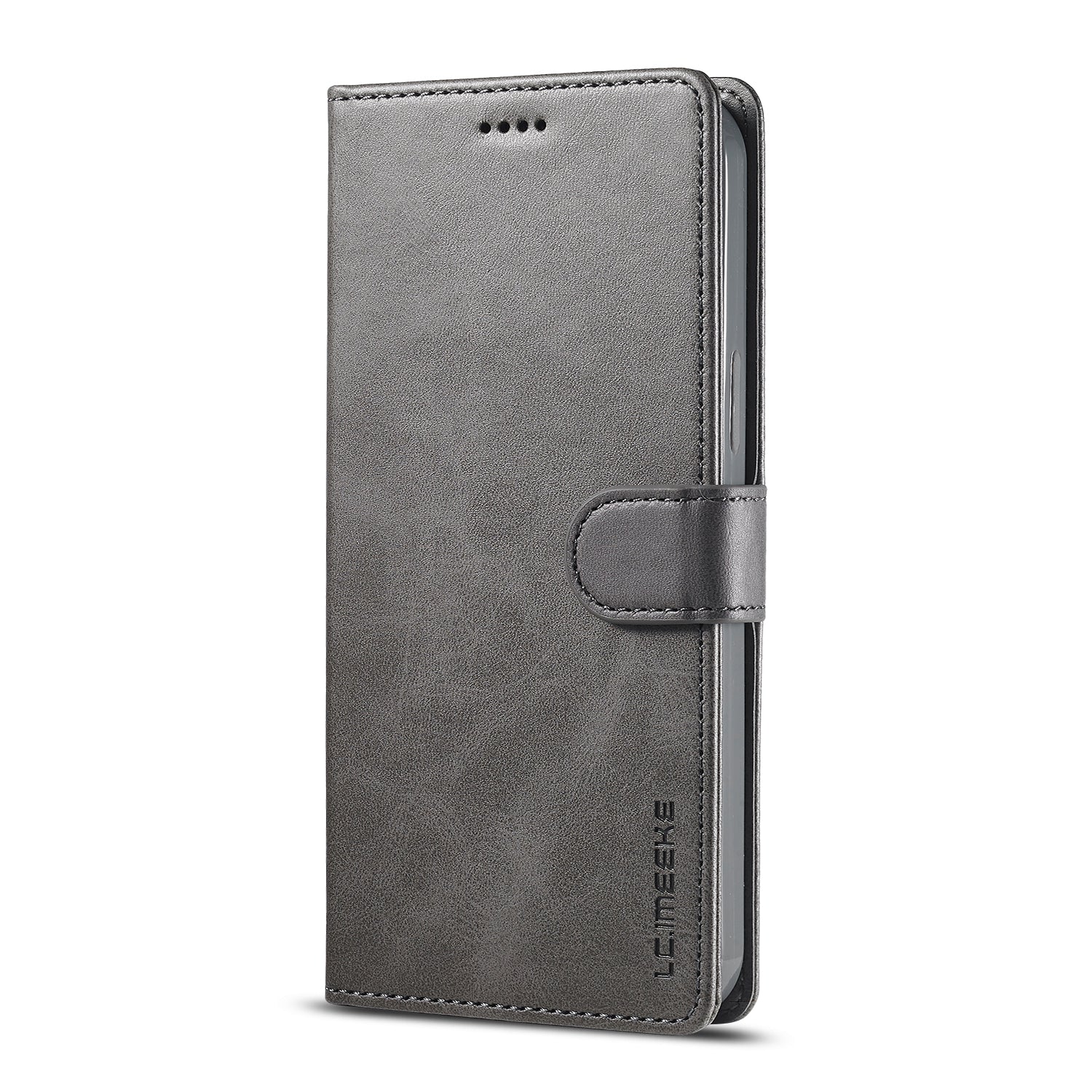 Premium iPhone Case Leather Wallet Flip Cover Card Slot Magnetic Closure Shockproof Protection Full Body Slim Elegant Design