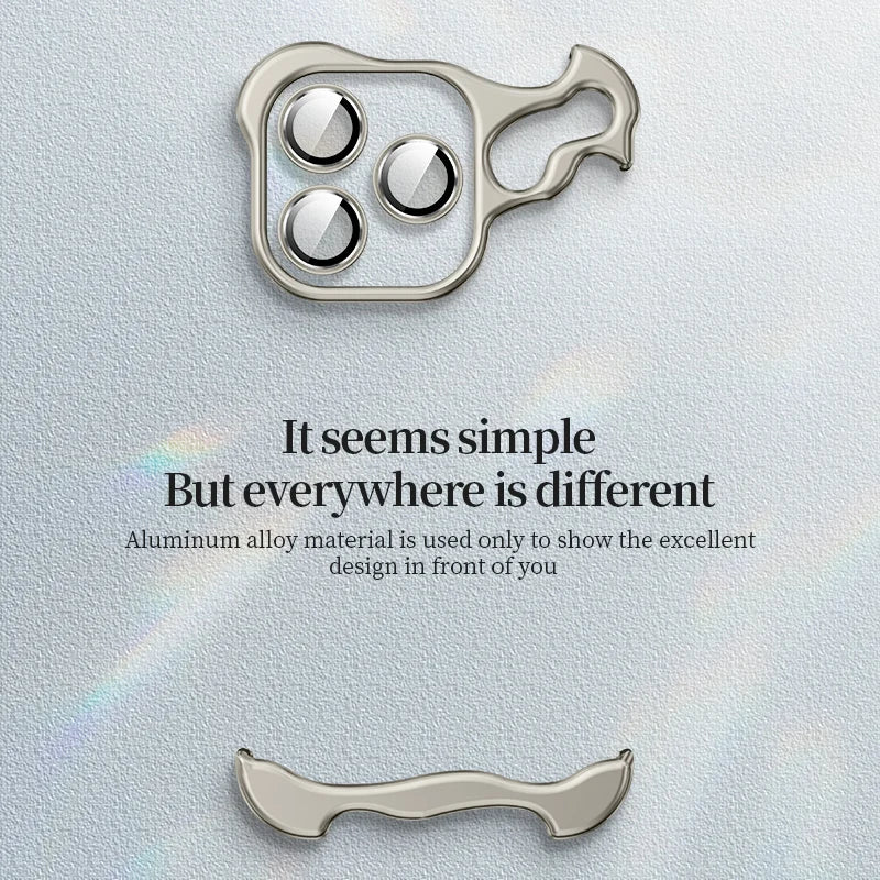 Premium iPhone Case MagSafe Compatible Aluminum Frame Magnetic Shockproof Protective Cover Ultra Thin Metal Bumper Camera Lens Protection Frameless Design