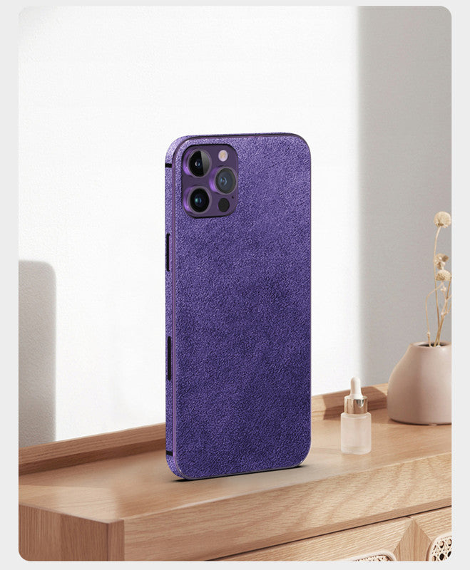 Premium iPhone Case MagSafe Compatible Genuine Leather Shockproof Protective Cover Strap Design Camera Lens Protection Slim Carry Strap