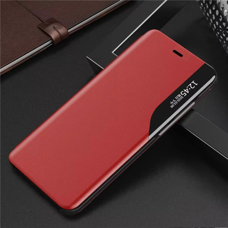 Premium iPhone Case MagSafe Compatible Magnetic Flip Wallet Cover PU Leather Card Holder Kickstand Shockproof Full Protection Camera Lens Guard Slim Design
