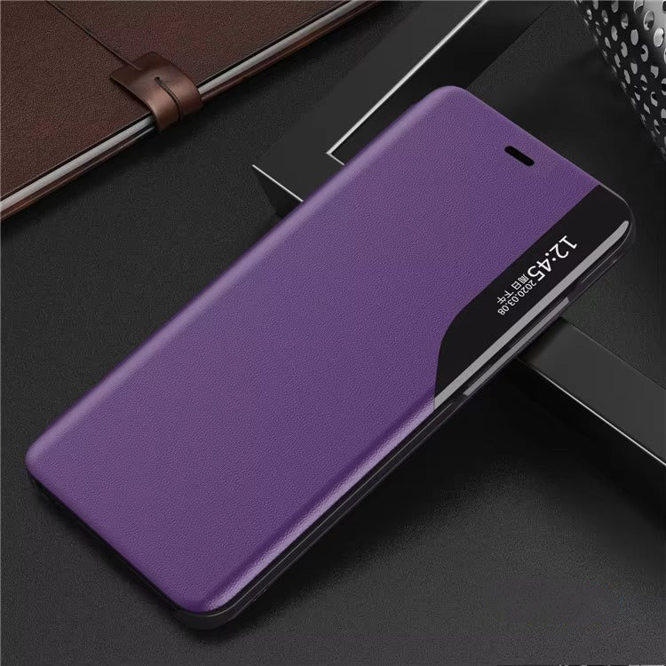 Premium iPhone Case MagSafe Compatible Magnetic Flip Wallet Cover PU Leather Card Holder Kickstand Shockproof Full Protection Camera Lens Guard Slim Design