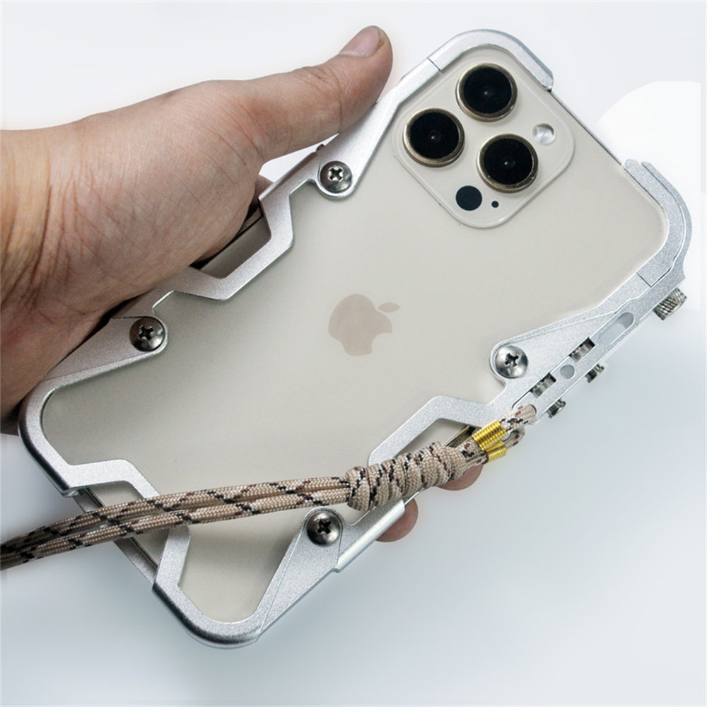 Premium iPhone Case MagSafe Compatible Magnetic Protective Cover Aluminum Armor Bumper Frame Shockproof Heavy Duty Rugged Slim Design