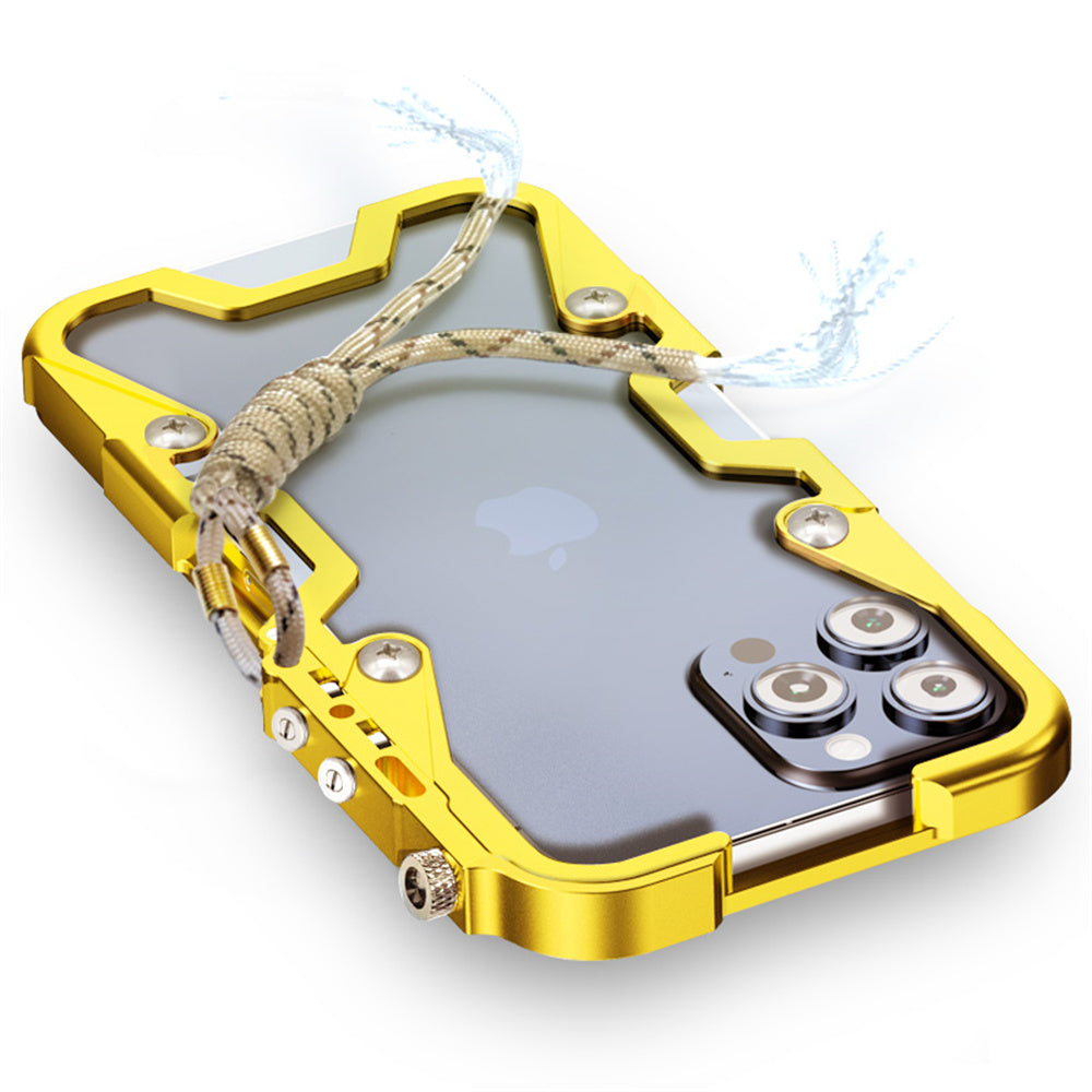 Premium iPhone Case MagSafe Compatible Magnetic Protective Cover Aluminum Armor Bumper Frame Shockproof Heavy Duty Rugged Slim Design