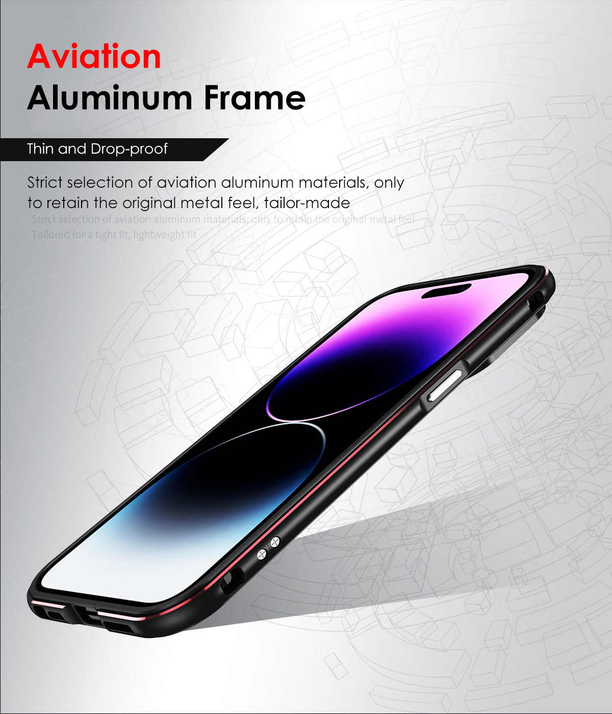 Premium iPhone Case MagSafe Compatible Magnetic Protective Cover Aluminum Bumper Metal Lens Frame Shockproof Slim Full Protection Camera Guard