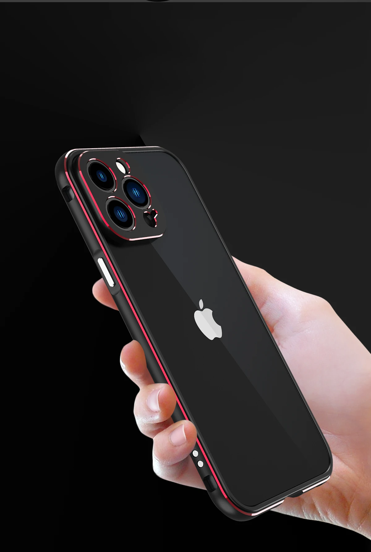Premium iPhone Case MagSafe Compatible Magnetic Protective Cover Aluminum Bumper Metal Lens Frame Shockproof Slim Full Protection Camera Guard