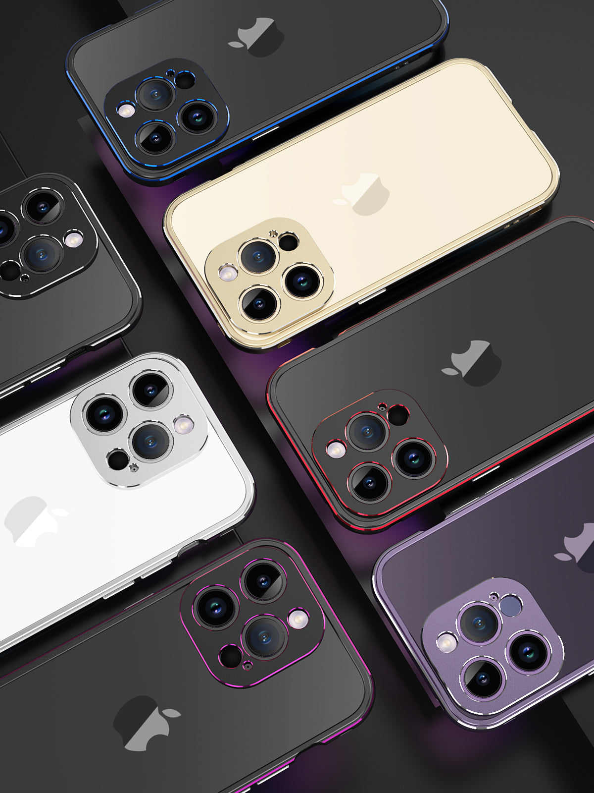 Premium iPhone Case MagSafe Compatible Magnetic Protective Cover Aluminum Bumper Metal Lens Frame Shockproof Slim Full Protection Camera Guard