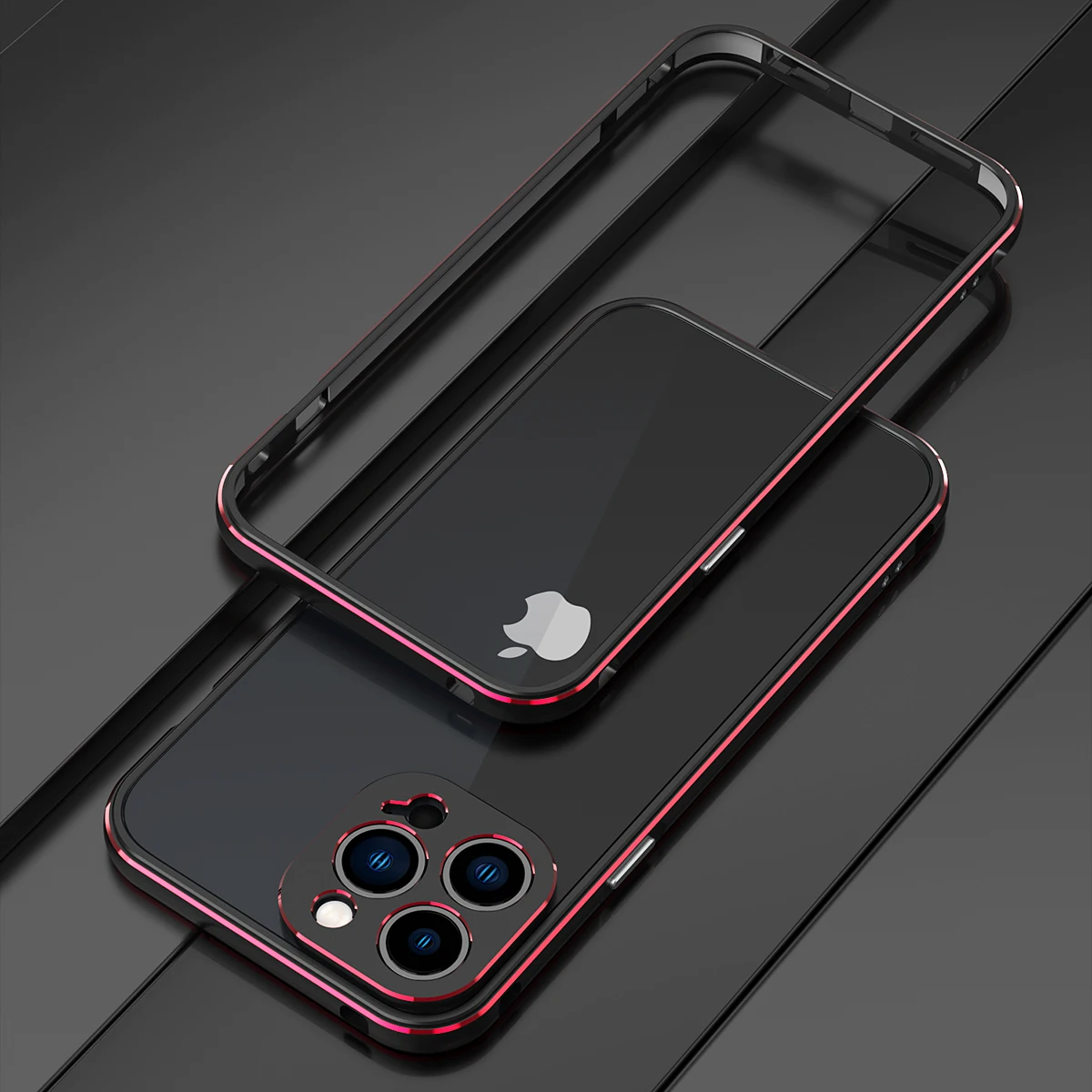 Premium iPhone Case MagSafe Compatible Magnetic Protective Cover Aluminum Bumper Metal Lens Frame Shockproof Slim Full Protection Camera Guard