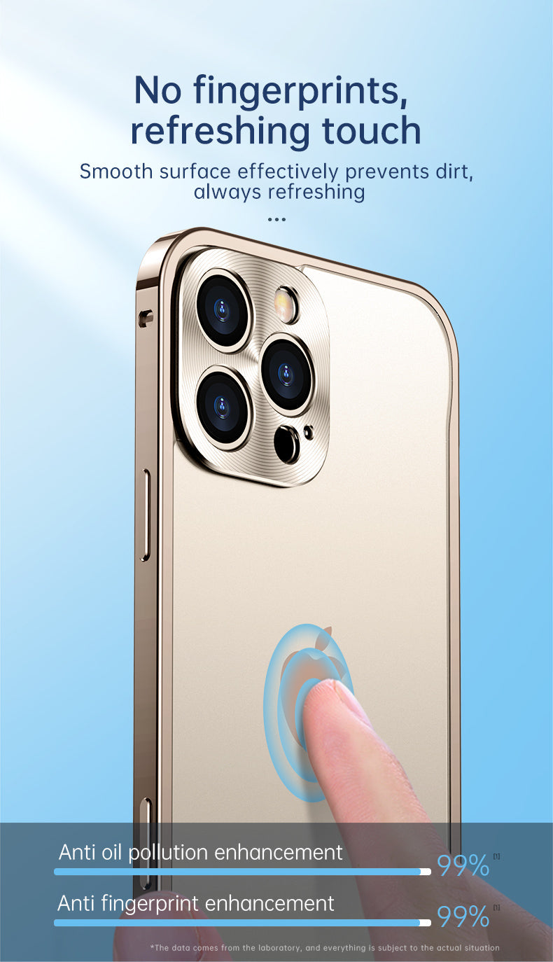 Premium iPhone Case MagSafe Compatible Magnetic Protective Cover Aluminum Metal Frame Shockproof Full Protection Camera Lens Guard Slim Design