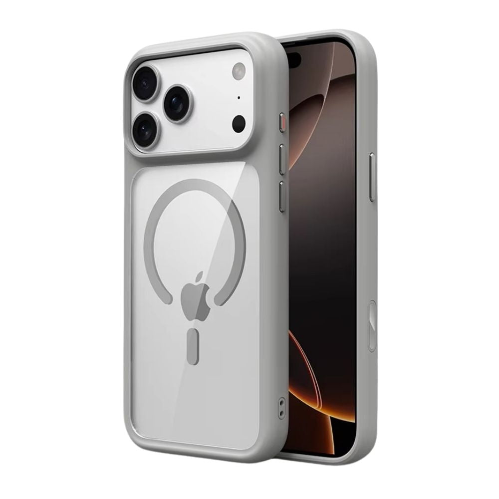 Premium iPhone Case MagSafe Compatible Magnetic Protective Cover Clear Transparent Back Shockproof Armor Camera Control Button Anti Scratch Slim Design