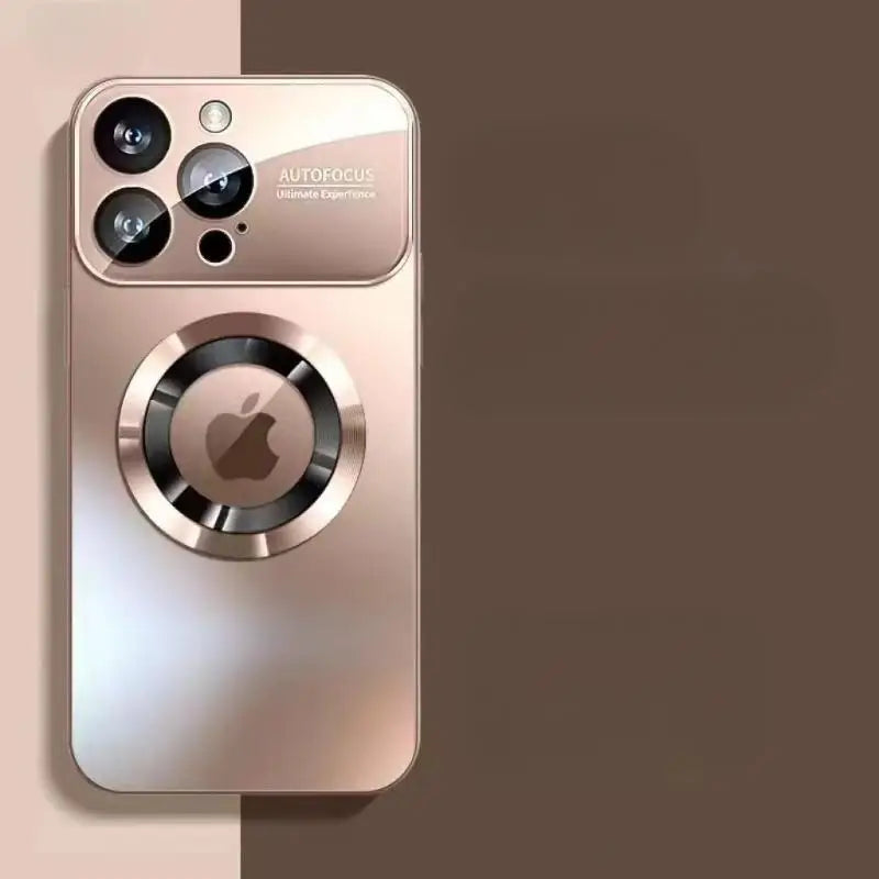 Premium iPhone Case MagSafe Compatible Magnetic Protective Cover Metallic Matte PC TPU Back Shockproof Camera Lens Protection Ultra Thin Full Protection