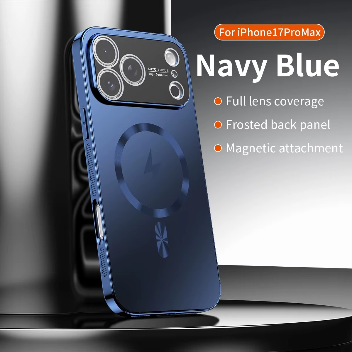 Premium iPhone Case MagSafe Compatible Magnetic Protective Cover Shockproof Aluminum Frame Electroplated Finish Matte Back Raised Camera Lens Protection