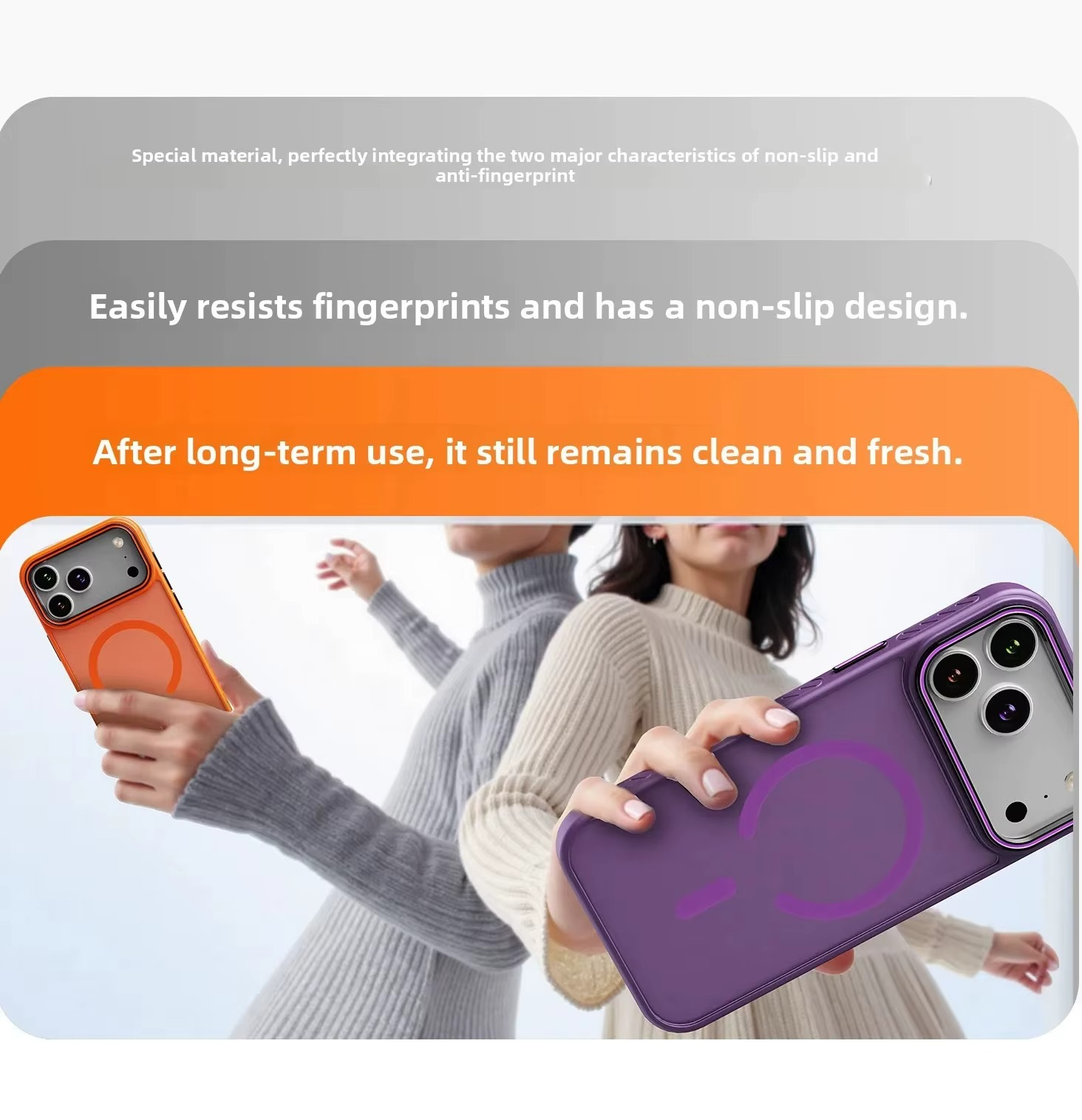 Premium iPhone Case MagSafe Compatible Magnetic Protective Cover Transparent Matte Back Shockproof Frame Raised Camera Lens Protection Slim Design
