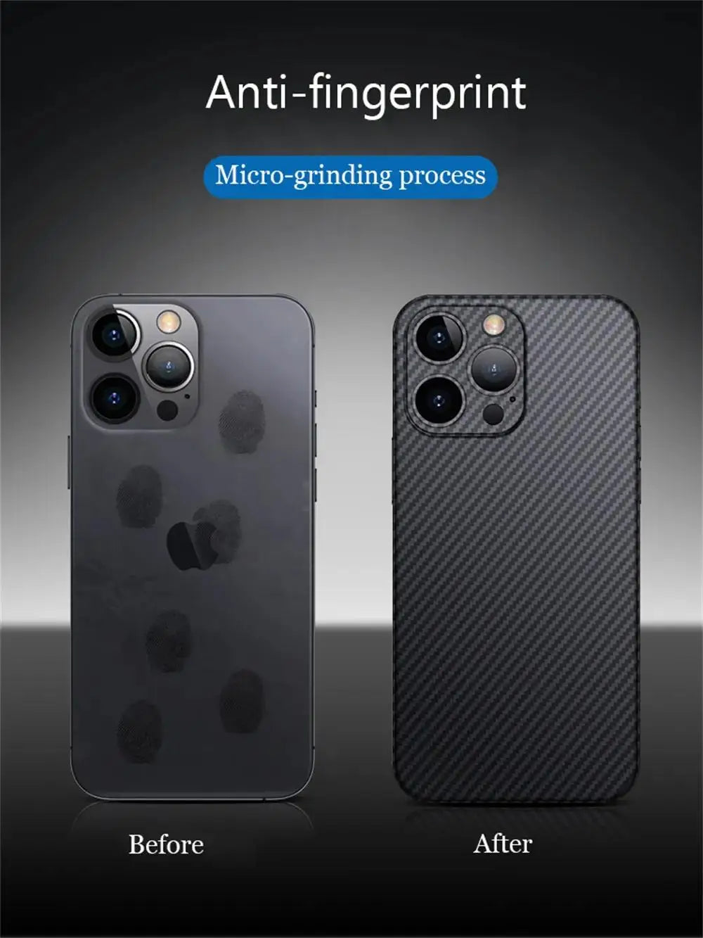 Premium iPhone Case MagSafe Compatible Magnetic Protective Cover Ultra Thin 0.2mm Carbon Fiber Matte PP Back Lightweight Scratch Resistant Slim Design