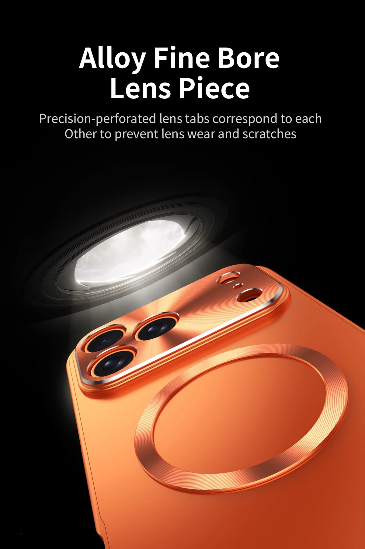 Premium iPhone Case MagSafe Compatible Magnetic Shockproof Cover Camera Lens Protection Ultra Thin Aluminum Frame Frosted Matte Back Full Protection