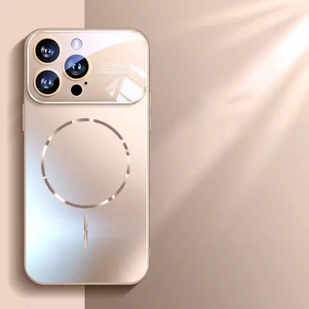 Premium iPhone Case MagSafe Compatible Magnetic Shockproof Cover Camera Lens Protection Ultra Thin Matte Anti Fingerprint Hard Back