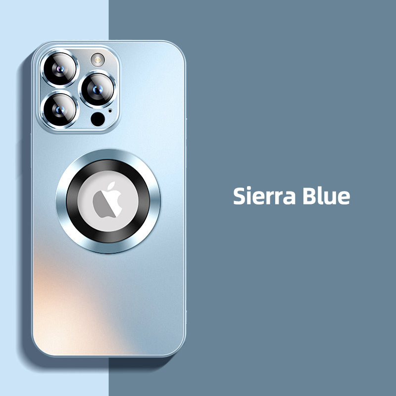 Premium iPhone Case MagSafe Compatible Matte Shockproof Protective Cover Camera Lens Protection Magnetic Slim Design
