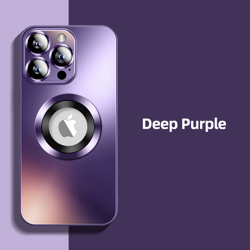 Premium iPhone Case MagSafe Compatible Matte Shockproof Protective Cover Camera Lens Protection Magnetic Slim Design