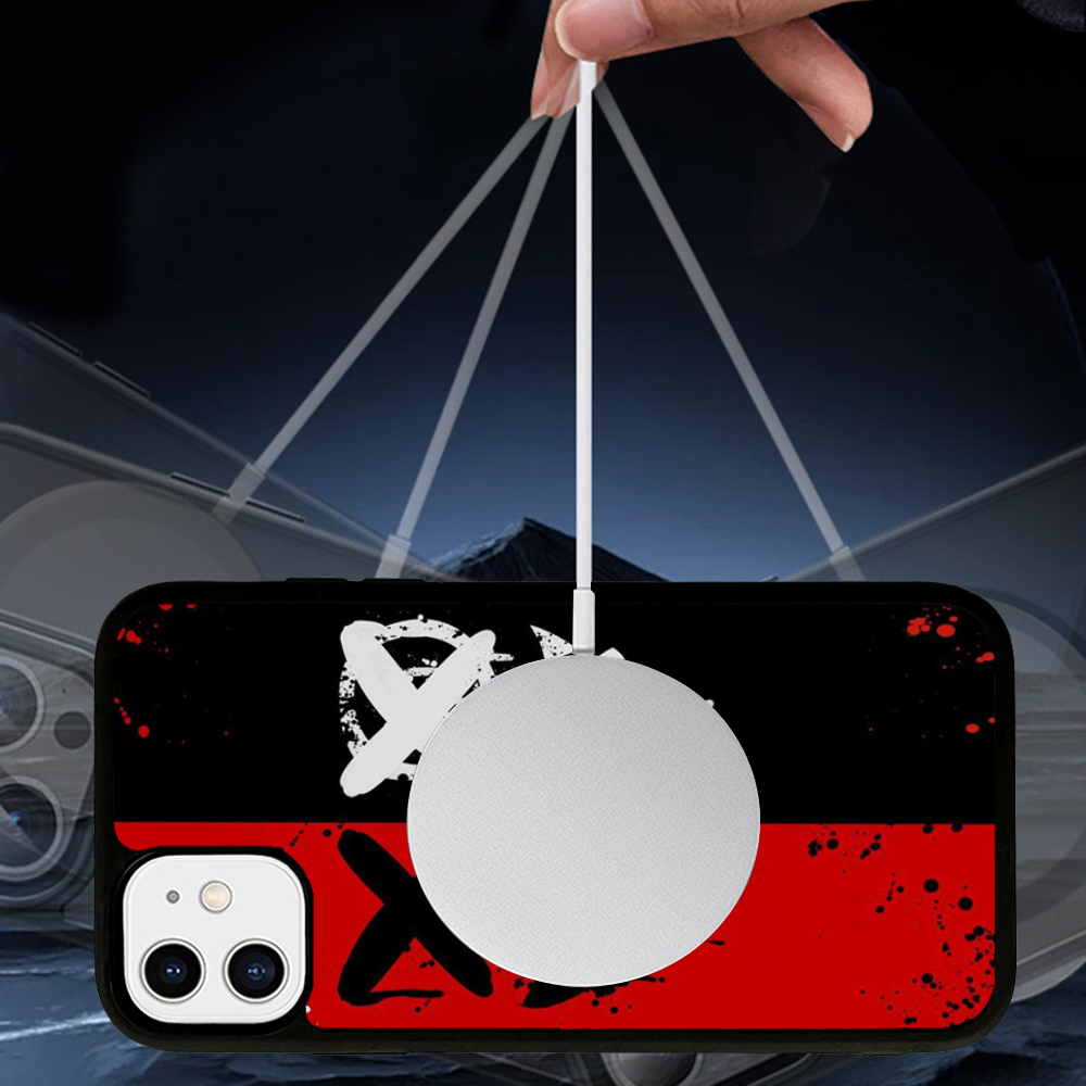 Premium iPhone Case MagSafe Compatible Rugged Shockproof Protective Cover Full Camera Lens Protection Armor Design Bumper Frame