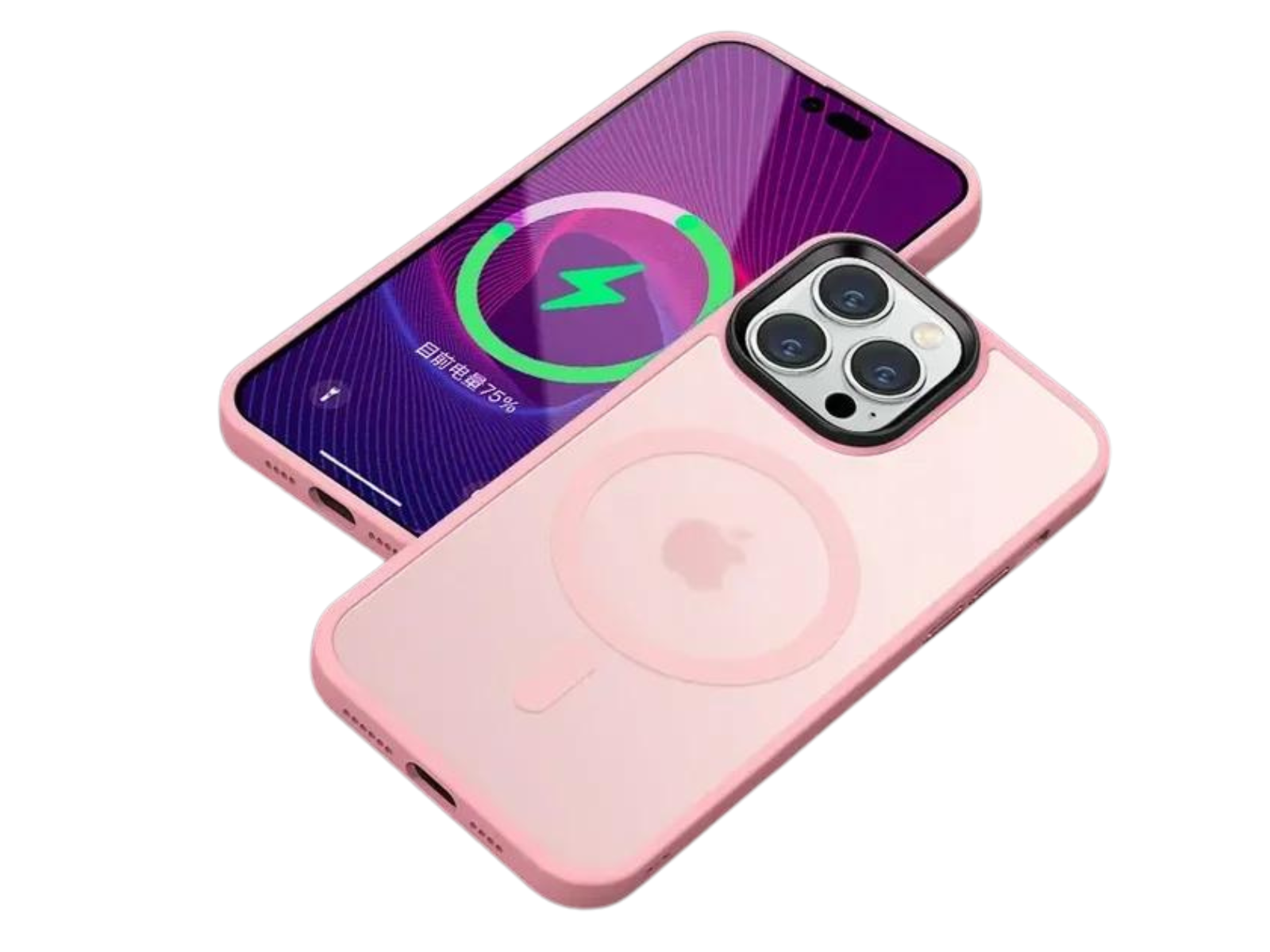 Premium iPhone Case MagSafe Compatible Transparent Hybrid Shockproof Protective Cover Clear HD Design Camera Lens Protection Slim Profile
