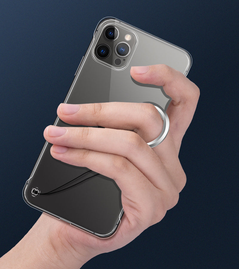 Premium iPhone Case MagSafe Compatible Transparent Ultra Thin Shockproof Protective Cover Frameless Clear Design Camera Lens Protection Slim Profile